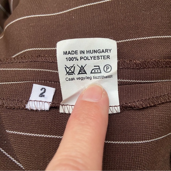 2-piece pin stripe summer skirt suit EU44 - Picture 7 of 8